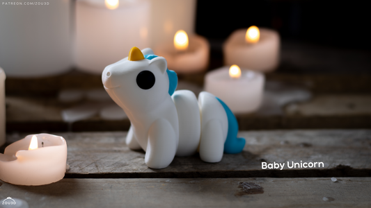 Unicorn 3D Mini Fidget Pet