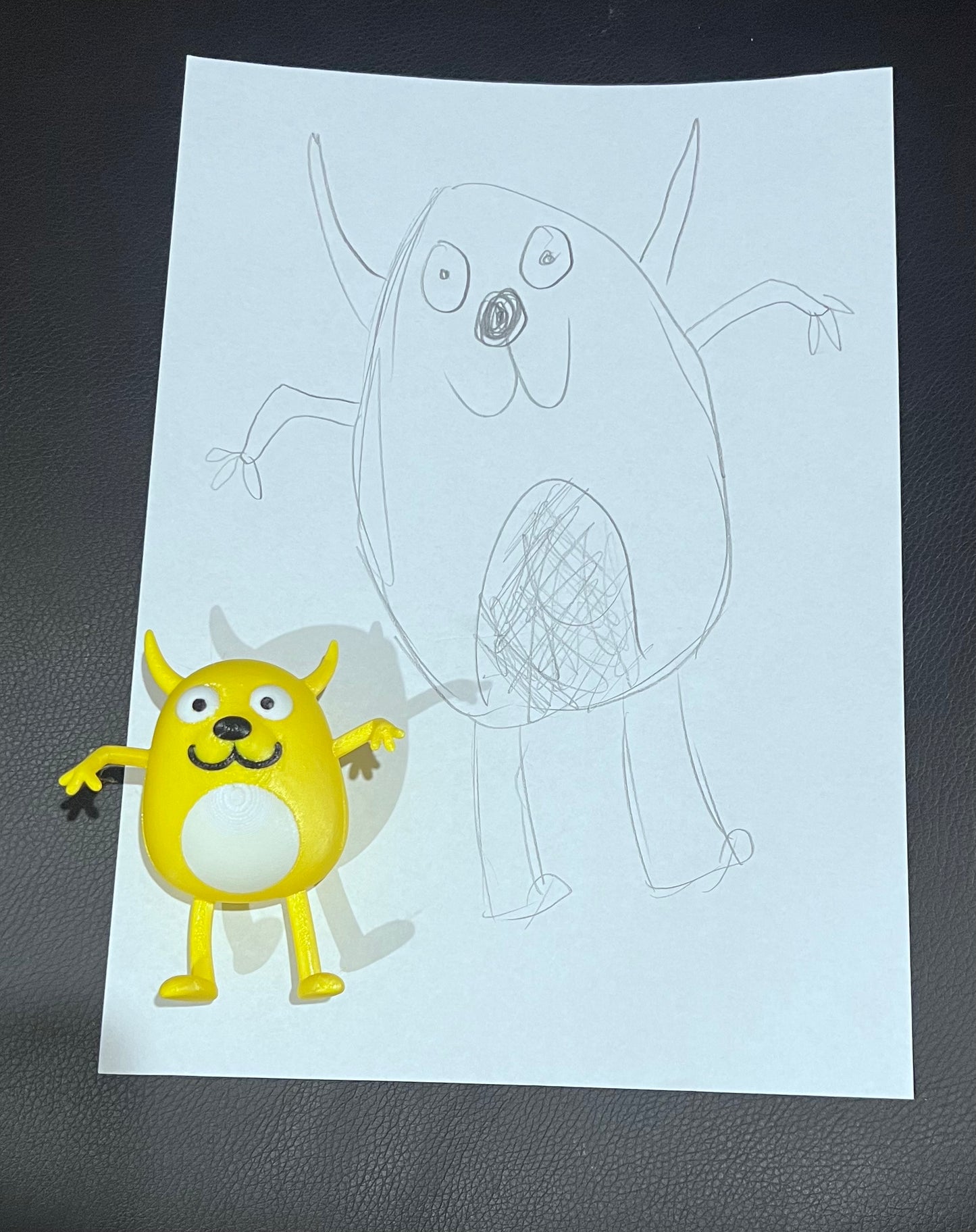 Sketch to scuplture. Turn your Childs drawing into a real life 3D model